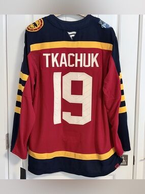 BNWT Authentic Fanatics Florida Panthers 2026 Winter Classic Tkachuk Jersey 60